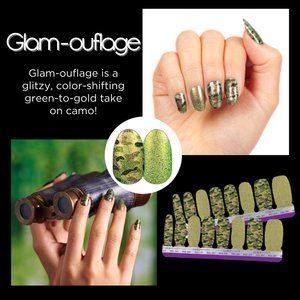 Color Street Nail Strips - Glam-ouflage